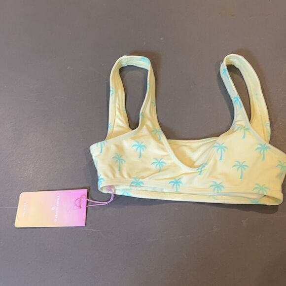 Stoney Clover Lane x Target Palm Trees Bralette Bikini Top - Picture 4 of 4